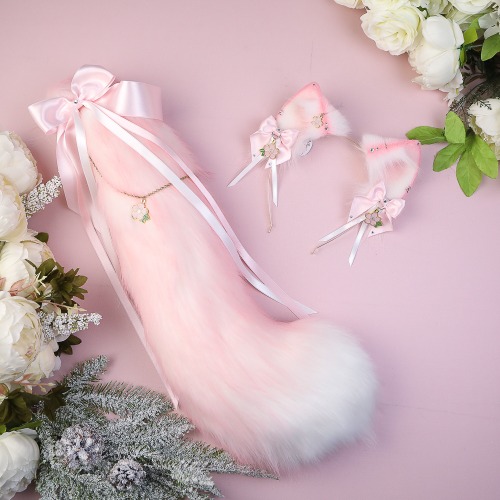 Catzo Sakura Kitten Ears & Tail set