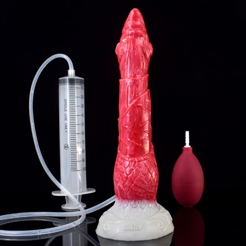 TOUNID Realistischer Drachendildo mit freihändigem Saugnapf Analdildos Realistischer Ejakulation Dildo Mit Saugnapf Spray Squirting Penis Analplugs Silikon Multi Farbe Anal Sex Spielzeug - 