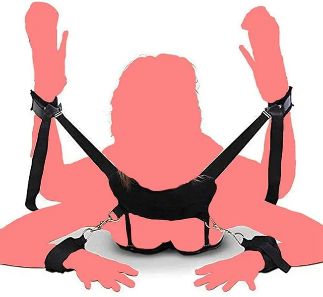 Couple Sexy Swing Sex Door Swing Hanging Door Swing with Seat Position Assist Soft Strap Adult Yoga Sunglasses Six Swing - 