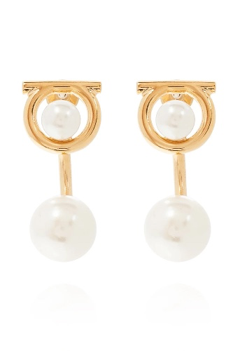 Ferragamo Embellished Earring | Cettire 