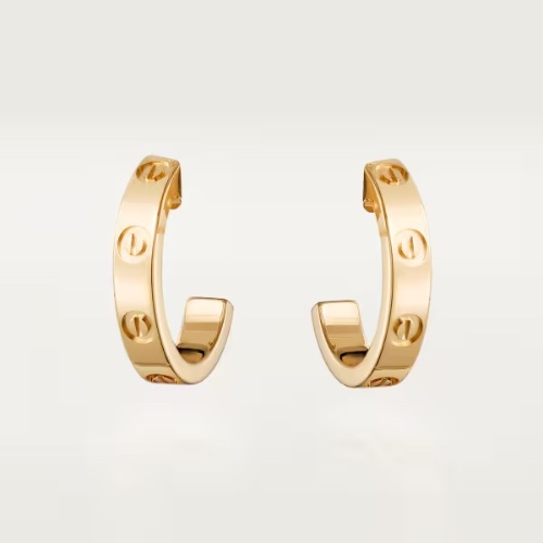 Love hoop earrings, small model Cartier 