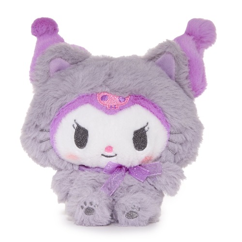 Kuromi 6" Kitten Mascot Plush