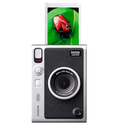 Fujifilm Instax Mini EVO Instant Camera - Black