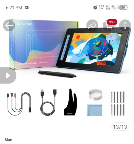 Xp-pen Monitor Display Tablet 