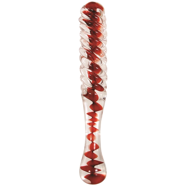 Eve's Sweetheart Swirl Glass Dildo - Dildos | Adam & Eve
