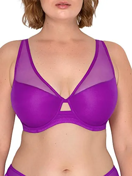 Smart & Sexy Women's Mesh Plunge Bra