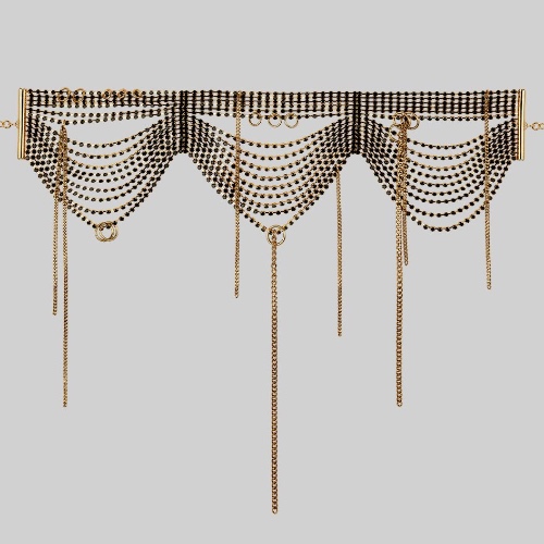 ALLURE. Dazzle Chain Drop Choker - Gold | Gold