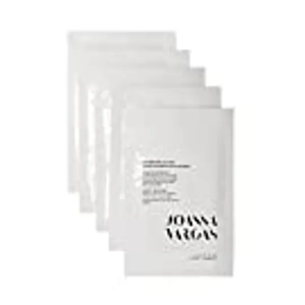 Joanna Vargas Forever Glow Anti-Aging Face Mask. Hydrating Bamboo Sheet Mask Firms and Smooths Skin. Diminishes Appearance of Fine Lines and Wrinkles. 5 Sheets (4.5 oz / sheet)