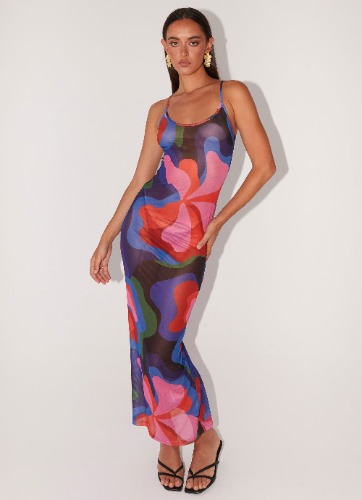 Love On The Run Maxi Dress - Floral Fantasy | Floral Fantasy / US 4