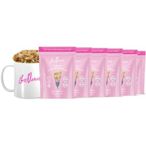 Original Instant Banana Bread Packets 6-Pack