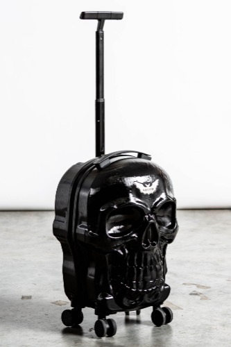 Tomb Travel Suitcase | One Size / Black / 100% Plastic