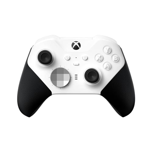 Xbox Elite Series 2 Core Wireless Gaming Controller – White – Xbox Series X|S, Xbox One, Windows PC, Android, and iOS - White