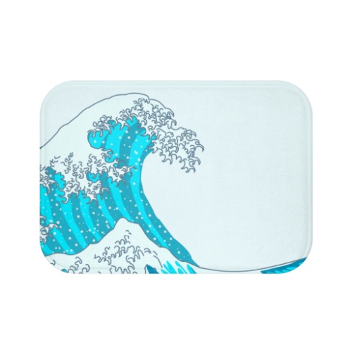 Waves Bath Mat - 24" × 17"