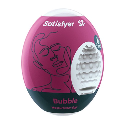 Satisfyer 'Bubble' Penis Stroker Egg - Bubble Egg