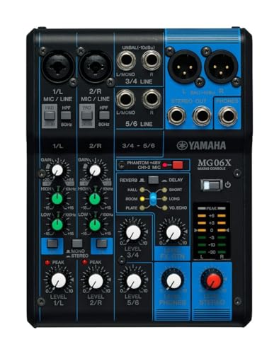 Yamaha MG06X Mixing Console - Compact mixer