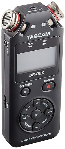 Tascam DR-05X portable audio recorder, usb2.0 - DR-05X - single