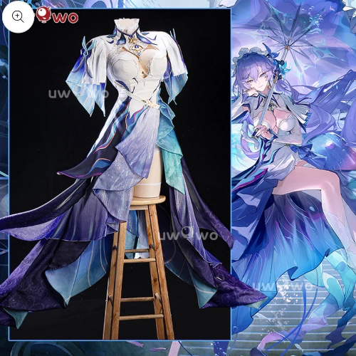 【Pre-sale】Uwowo Wuthering Waves Cantarella Jellyfish Cosplay Costume S-3XL - Set A：S