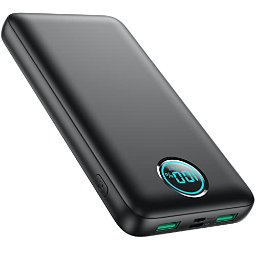 iPosible Power Bank 26800mAh, 25W PD3.0+QC4.0 Ricarica Rapida Caricatore Portatile con Display LCD 3 uscite e PD ingressi Caricabatterie Portatile per iPhone Samsung Huawei Xiaomi. - Q1 26800mAh