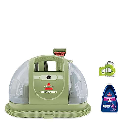BISSELL Little Green Multi-Purpose Portable Carpet and Upholstery Cleaner, Green, 1400B - Little Green