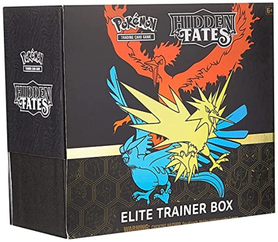 Pokémon POK80473 TCG: Hidden Fates Elite Trainer Box, Mixed Colours - 5. Elite Trainer Boxes - Hidden Fates: Elite Trainer Box