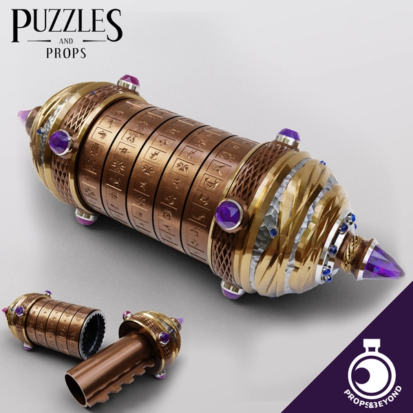 Cryptex Puzzle, Table Top or Cosplay Prop