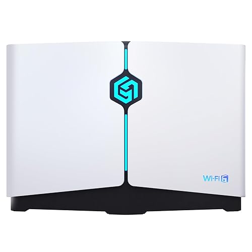 HYPEREV Gaming Router WiFi 6 for PC & Consoles PS5, PS4, Xbox, Switch, etc |Free 30-Day GearUP Console Booster Trial | Internet Booster for WiFi Gaming| 2402Mbps, 5GHz & 2.4GHz | WiFi & Ethernet