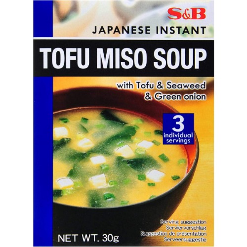 S&B Instant Tofu Miso Soup, 30 g - 30 g (Pack of 1)