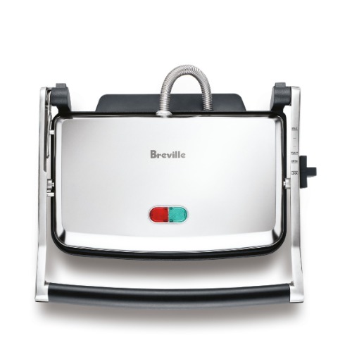 Breville The Toast and Melt Sandwich Press, Brushed Stainless Steel BSG220BSS
