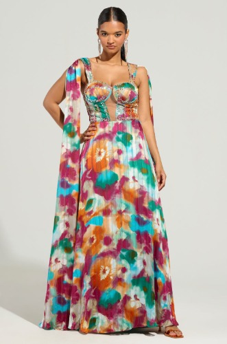 ON THE RUN MAXI DRESS | S