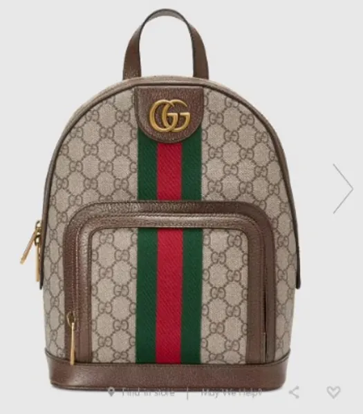 Ophidia GG small backpack
