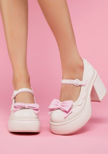 Bashful Bozo Platform Mary Janes | US 10