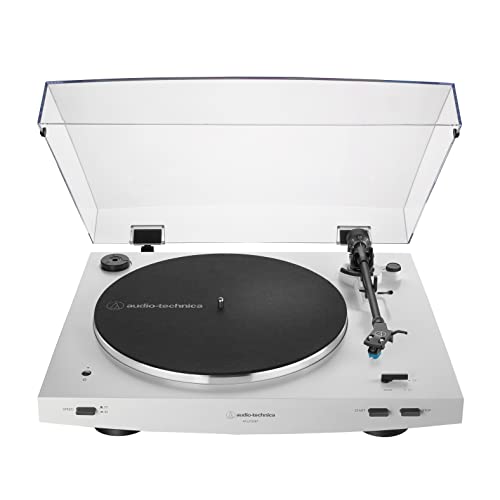 Audio-Technica Audio Technica AT-LP3XBT-WH Bluetooth Turntable Belt Drive Fully Automatic 33/45 (White) - White