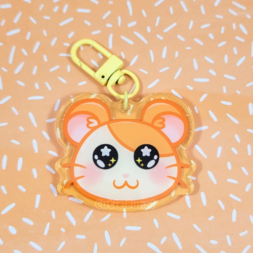 Hamtaro Acrylic Charm Keychain