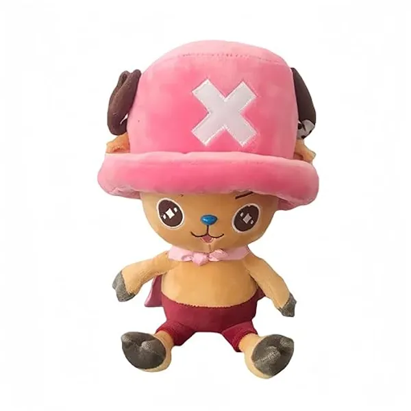 CYSNATU Cute Chopper Plush Toy Anime Tony Tony Stuffed Collectible Gift for Kids (Pink) - Pink