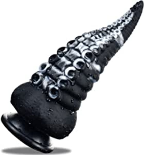 Tentacle Toys, Octopus Huge Anal Dildo of Premium Liquid Silicone, Leyuto Anal Plug Monster Prostate Massager Hand-Free Thick Adult Sex Toy with Strong Suction Cup for Vaginal G Spot Anal Play, Black - Black