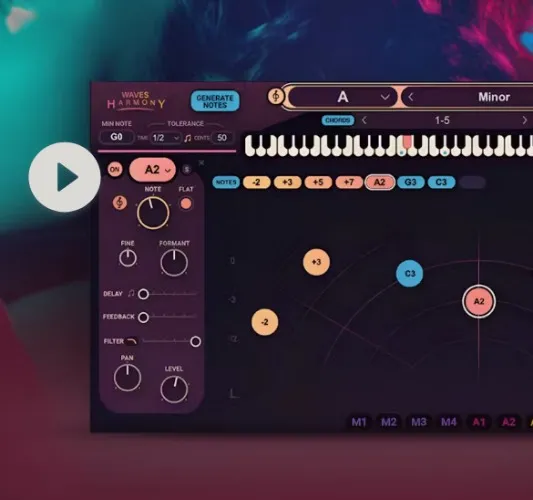 Waves Harmony | Real-time vocal harmony playground