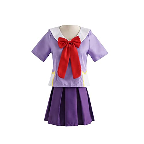 Damen/Mädchen The Future Diary Yuno Gasai Cosplay Kostüm Mirai Nikki Top Rock Uniform Dress Outfit - Yuno Gasai - S