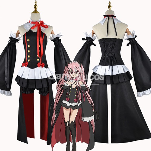 【In Stock】Anime Seraph of the End Cosplay Krul Tepes Cosplay Costume - XS