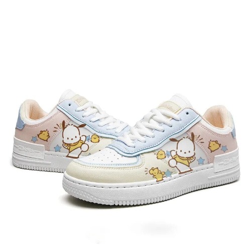 Tiny Pupper Pastel Sneakers - Pochacco / 36