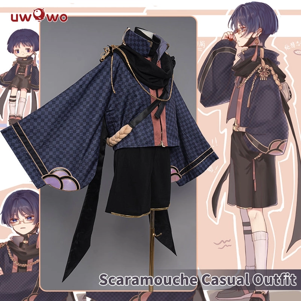 【In Stock】Uwowo Genshin Impact Fanart: Scaramouche Casual Outfit Cosplay Costume | M / Sold out soon and will not be restocked