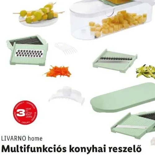 Multifunkciós konyhai reszelő