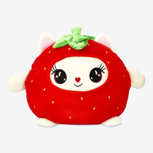 Plush strawberry cat [Flying Tiger]