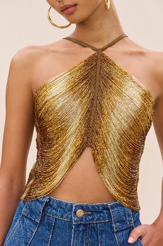 TALA TOP - BRONZE | BRONZE / 2