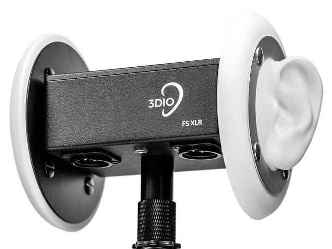 Free Space XLR Binaural Microphone [並行輸入品]