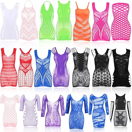 Jadive 20 Pairs Women Lingerie Black Lingerie Dress Dark Tights for Women - Multicolor