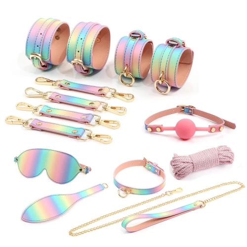 Pastel Rainbow Cuffs - Full Set