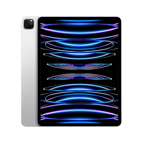 iPad Pro 6th Gen 2022 (12.9-inch, Wi-Fi, 512GB) Silver (Renewed) - WiFi - 512 GB - Silver
