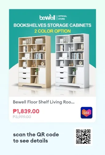 Check out Bewell Floor Shelf Living Room Cabinet