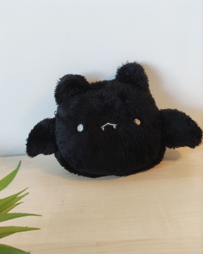 Bat plush pouch