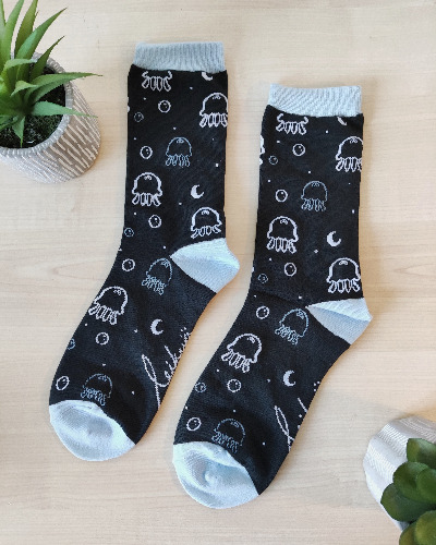 Jellyfish Moon socks - S